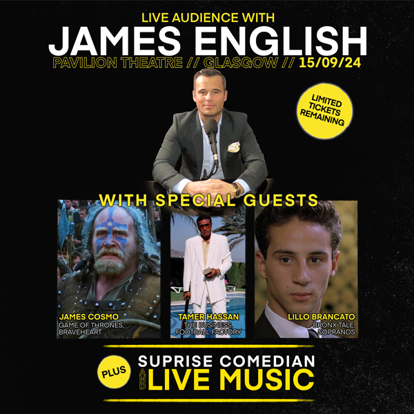 Live Audience with James English + Special Guests thumbnail