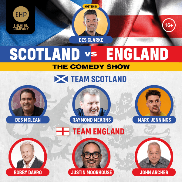 Hero image for Scotland V England - The Comedy Show