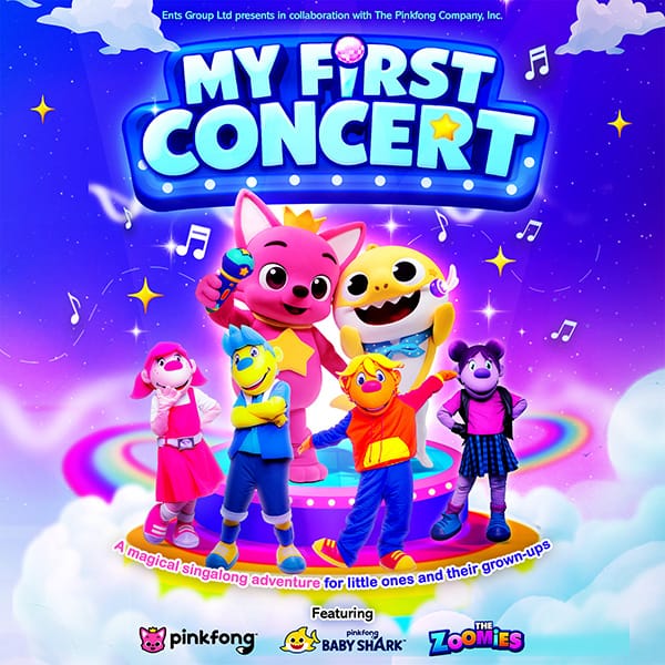 Hero image for 'My First Concert' Featuring Baby Shark, Pinkfong & The Zoomies