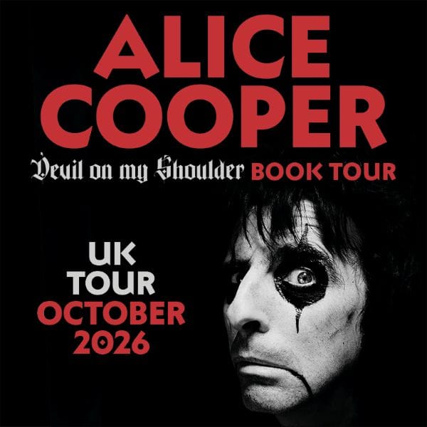 Hero image for Alice Cooper - Devil On My Shoulder Book Tour