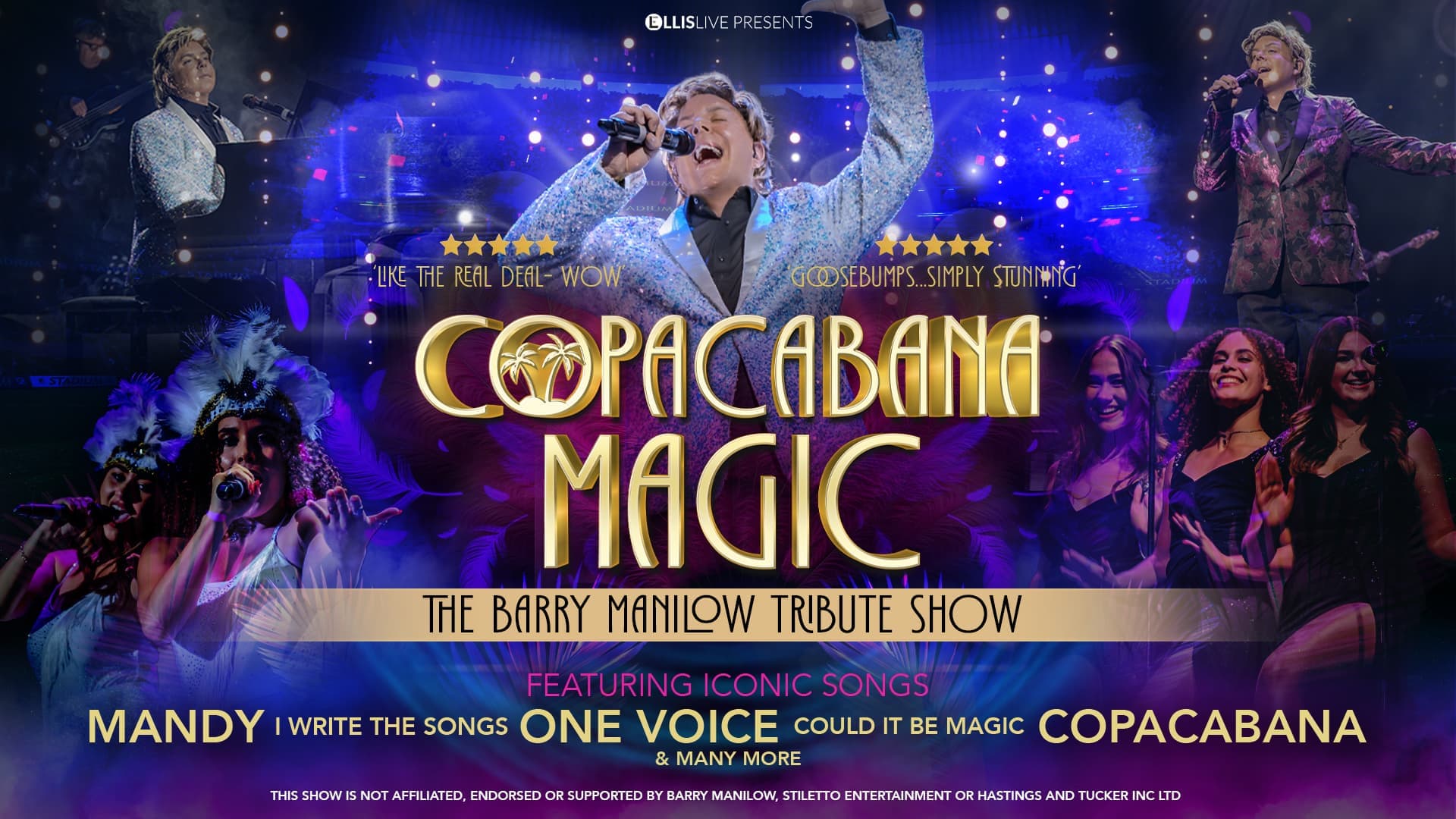 Hero image for Copacabana Magic - The Barry Manilow Show