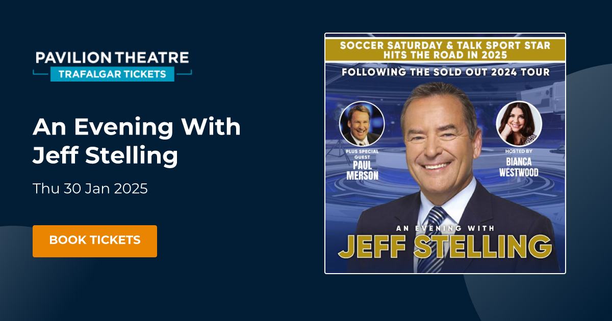 Book An Evening With Jeff Stelling Tickets | Pavilion Theatre Glasgow