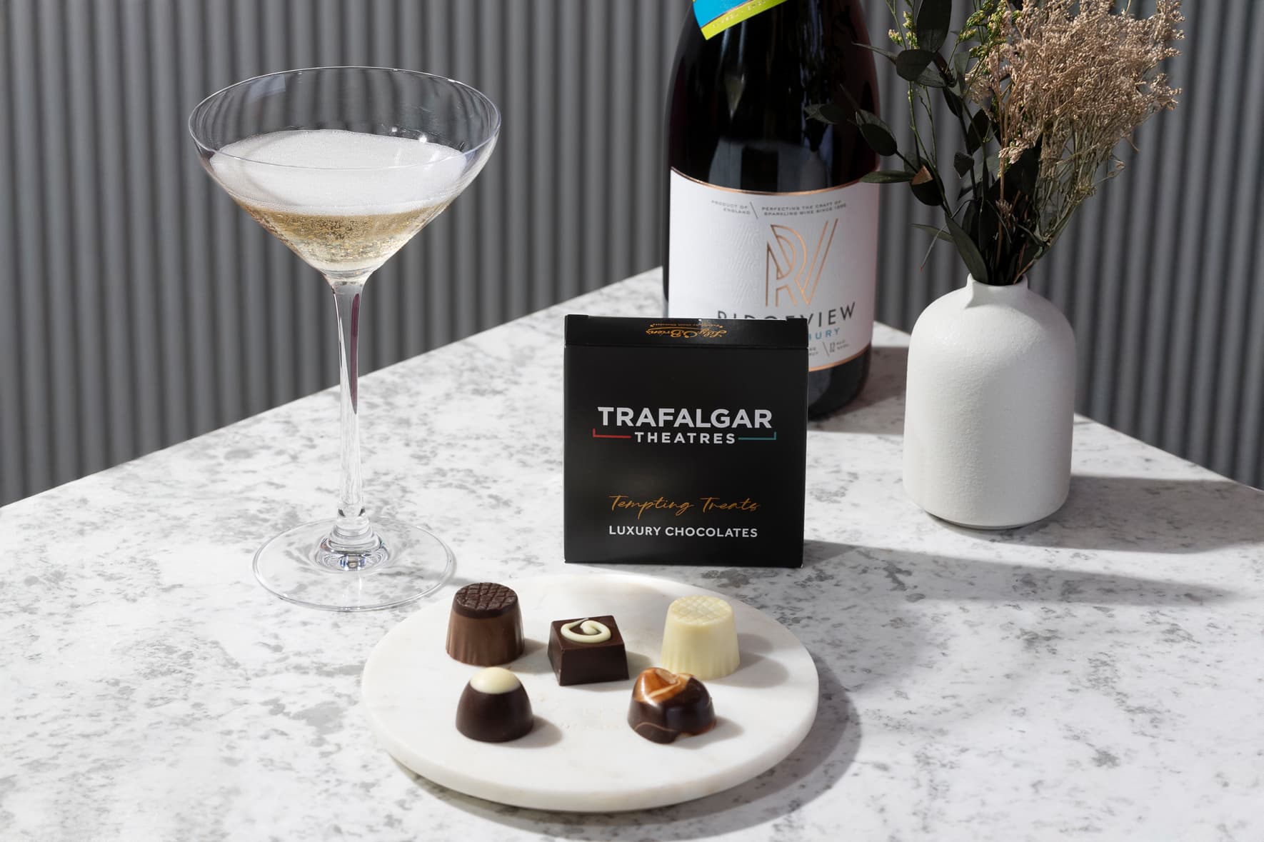 Bubbles & Luxury Chocolates | price per person