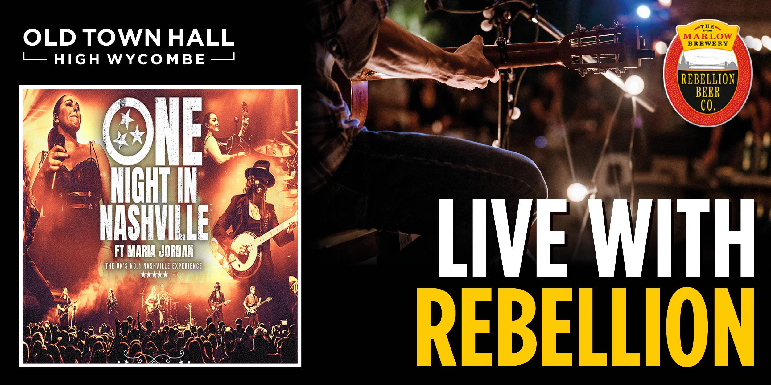 Live with Rebellion Presents: One Night in Nashville - Live at the Old Town Hall hero