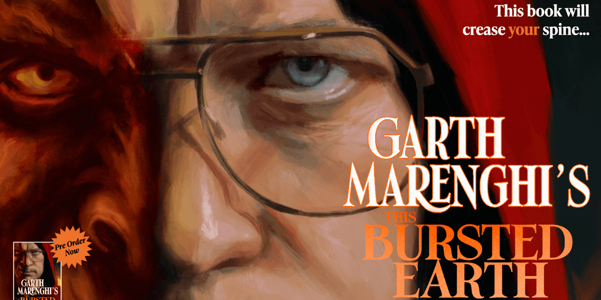 Garth Marenghi: This Bursted Earth hero