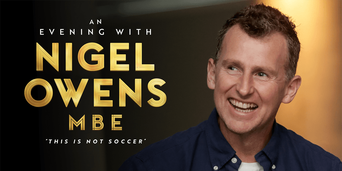 Hero image for An Evening With Nigel Owens MBE