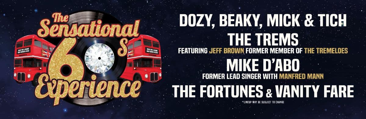 Hero image for The Sensational 60s Experience