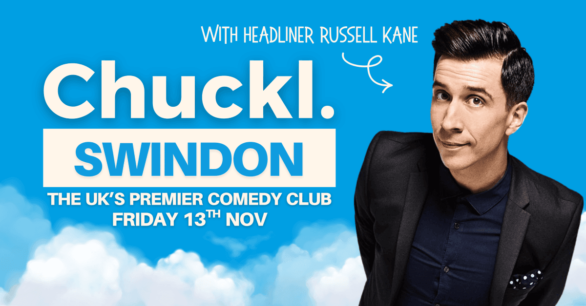 Hero image for Chuckl. Swindon With Headliner Russell Kane