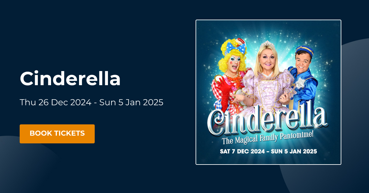 Book Cinderella tickets | Wyvern Theatre Swindon